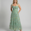 Elegantes Tüll Ballkleid Damen