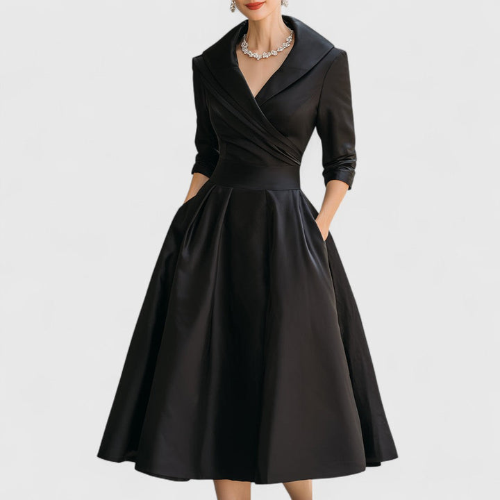 Elegantes Midi-Kleid