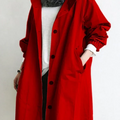 Stilvolle Dünne Regenjacke