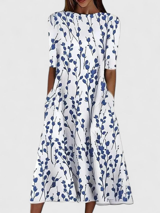 Elegantes Midi-Kleid