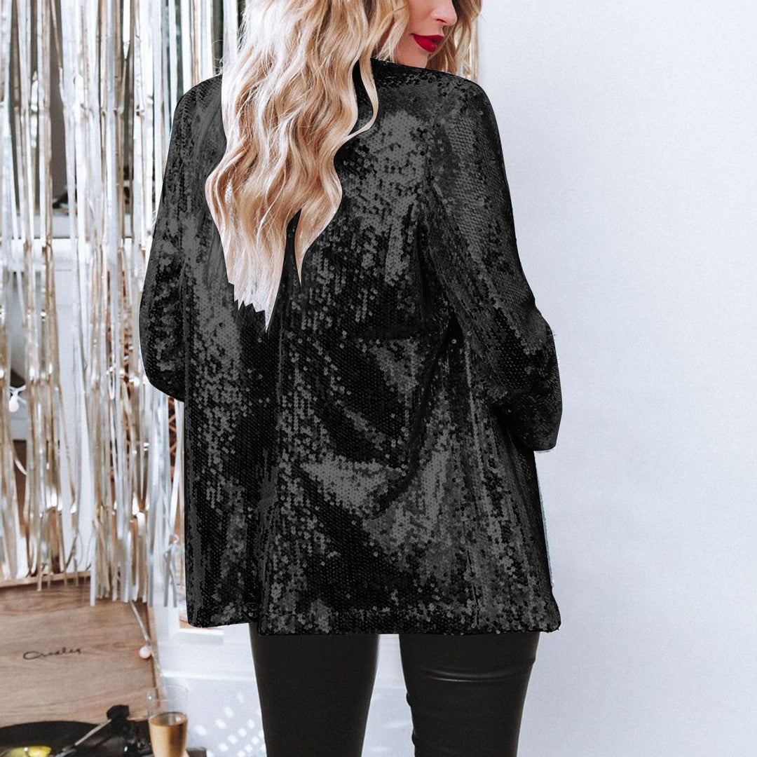 Pailletten-blazer