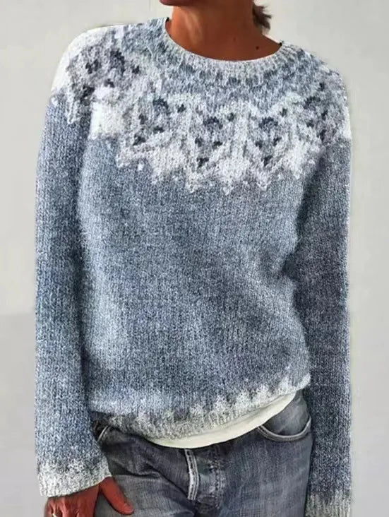 Damen Norwegerpullover mit Stilvollem Design & Gemütlicher Passform | EB