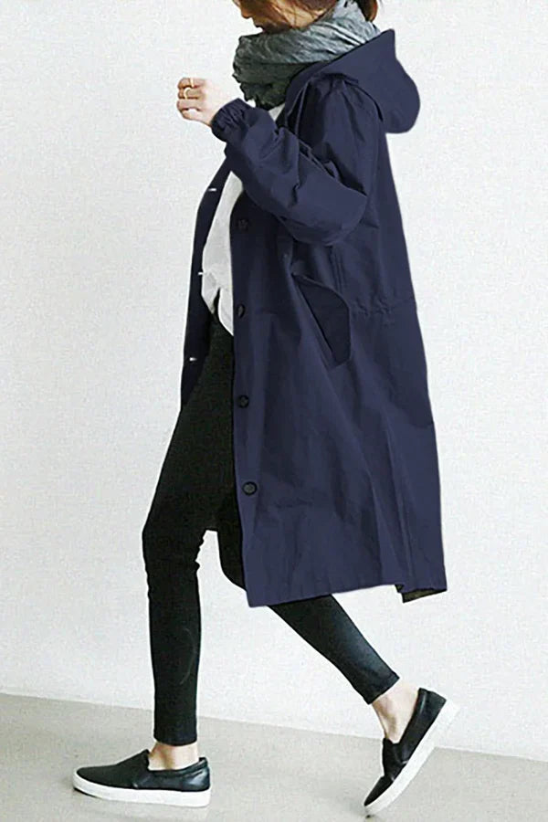 Stilvolle Dünne Regenjacke