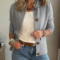 Legeres Sakko mit Revers und Tasche