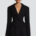 Blazer Minikleid Tailliert Damen