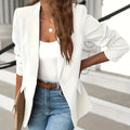 Damen Stilvoller Maßgeschneiderter Blazer für Freizeitlook
