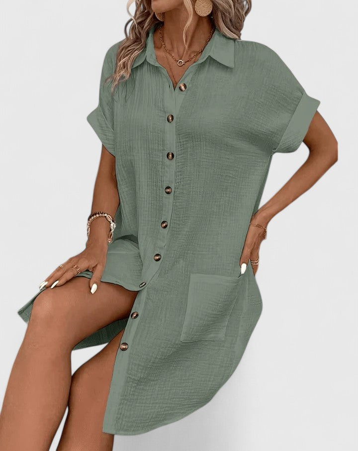 Elegantes Midi-Kleid