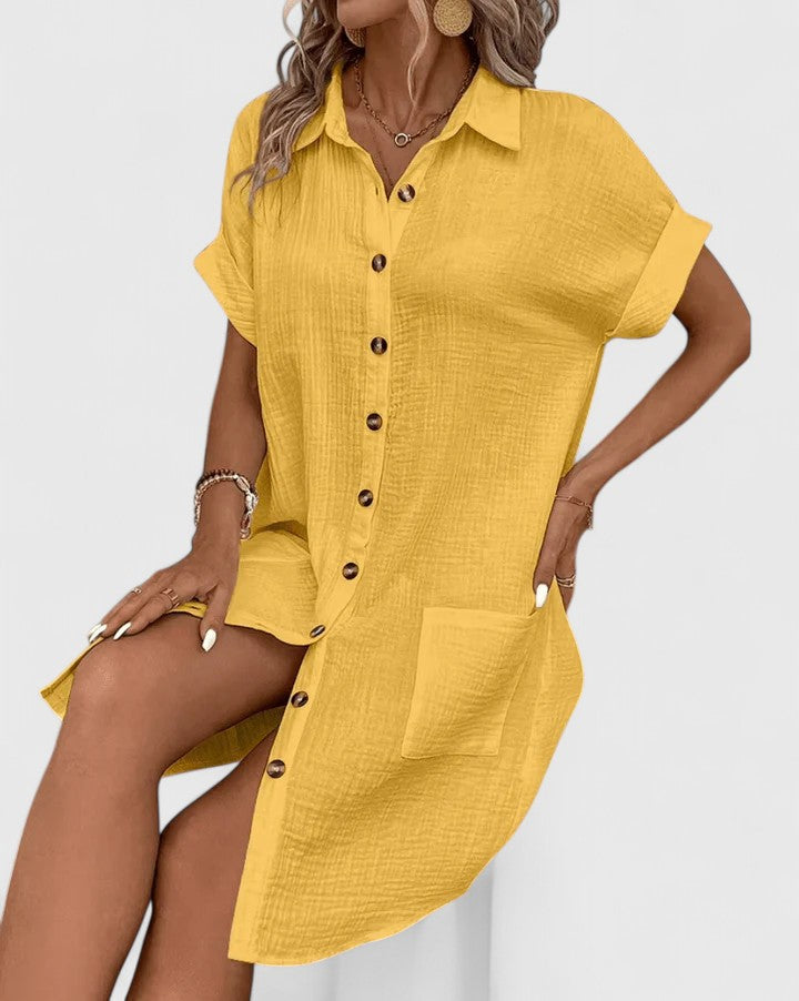 Elegantes Midi-Kleid