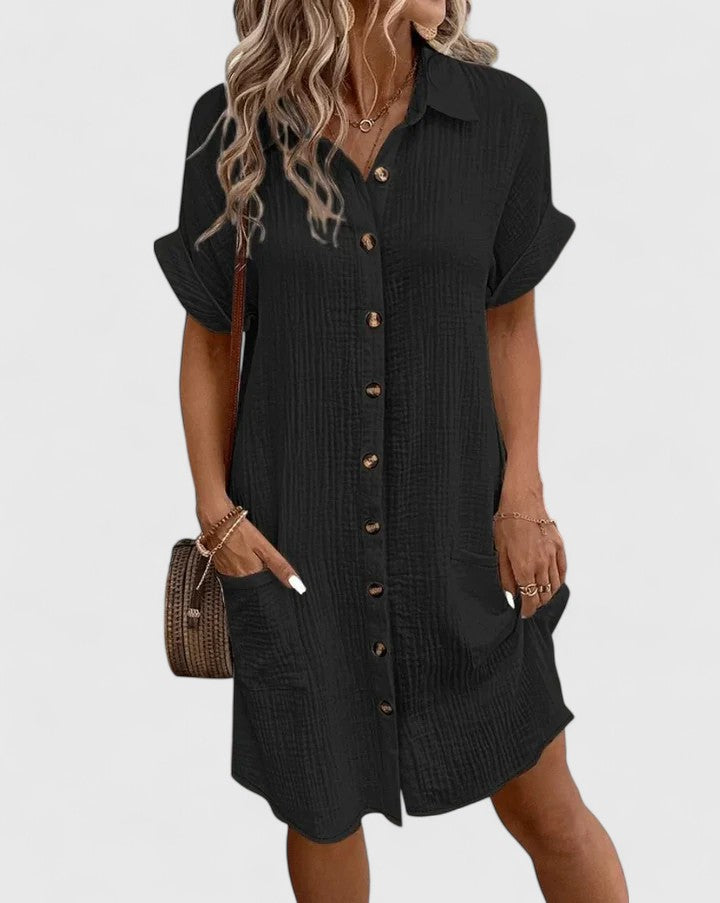 Elegantes Midi-Kleid