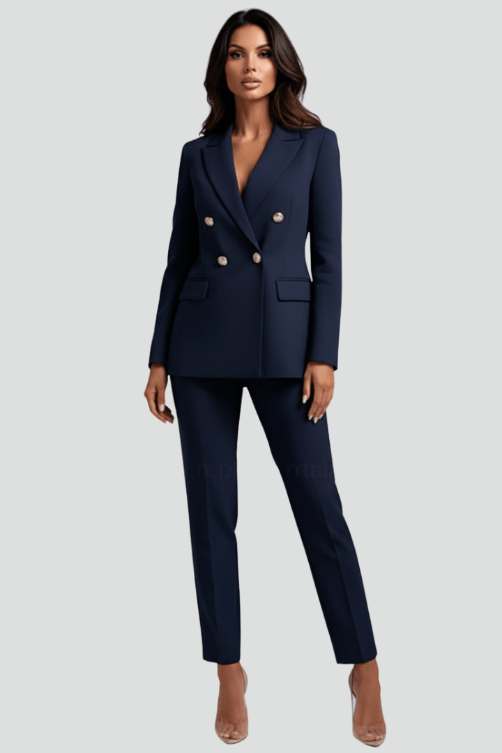 Damen Blazer Hosen Set