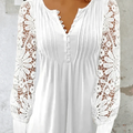 Damen Elegant Oberteil Schicken