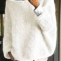 Damen Oversize Pullover Sweater