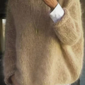 Damen Oversize Pullover Sweater