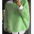 Damen Oversize Pullover Sweater
