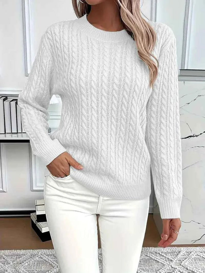 Damen Pullover Herbst Strick