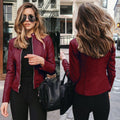 Jacke mit Stehkragen