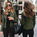 Jacke mit Stehkragen