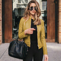 Jacke mit Stehkragen