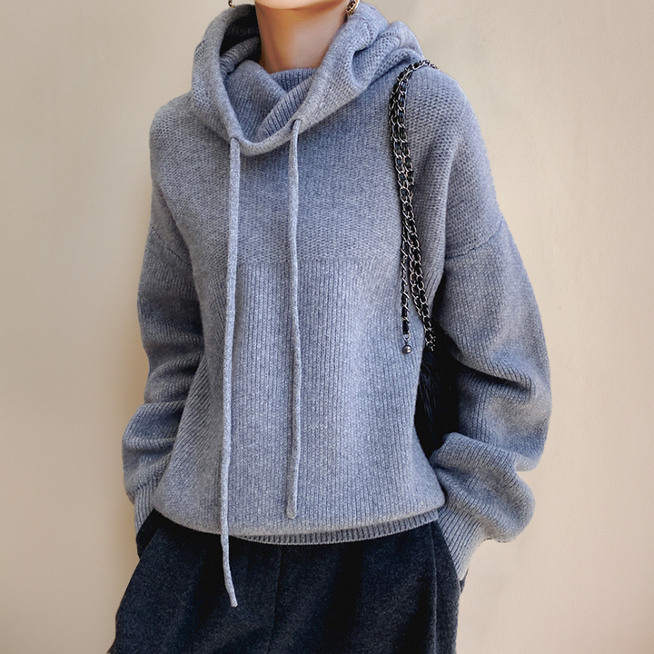 Merino Wollene Damen Rollkragenpullover