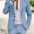 Eleganter Herrenanzug Sommer