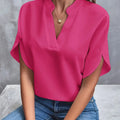 Elegante Leichte Bluse Für Damen