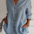 Glanzvolle Eleganz Bluse