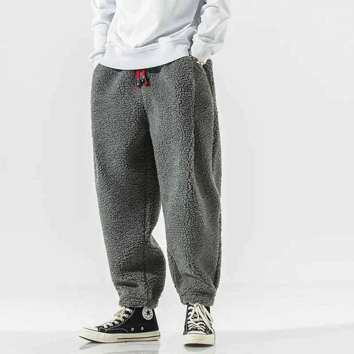 Fleece Loungehose Herren