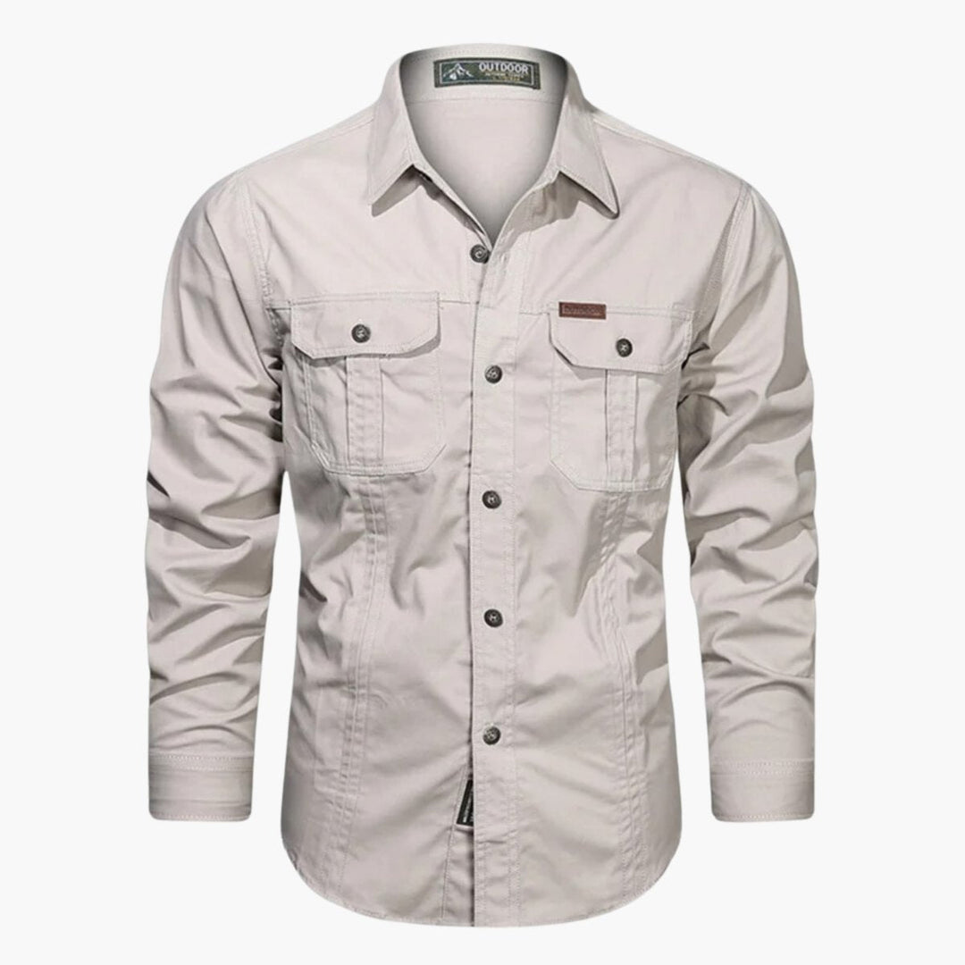 Freizeithemd Herren Langarm Casual