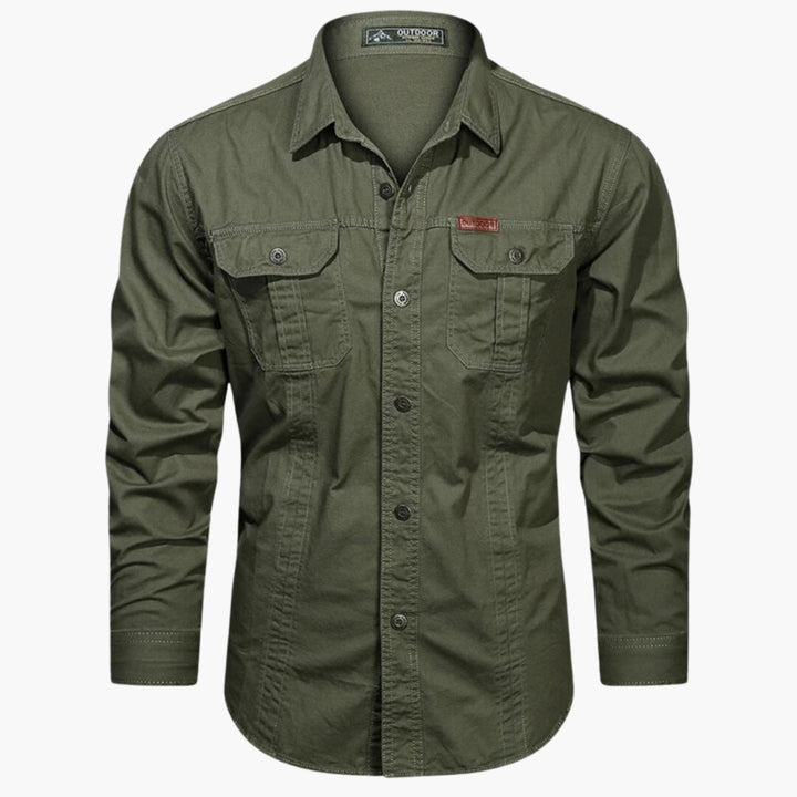 Freizeithemd Herren Langarm Casual