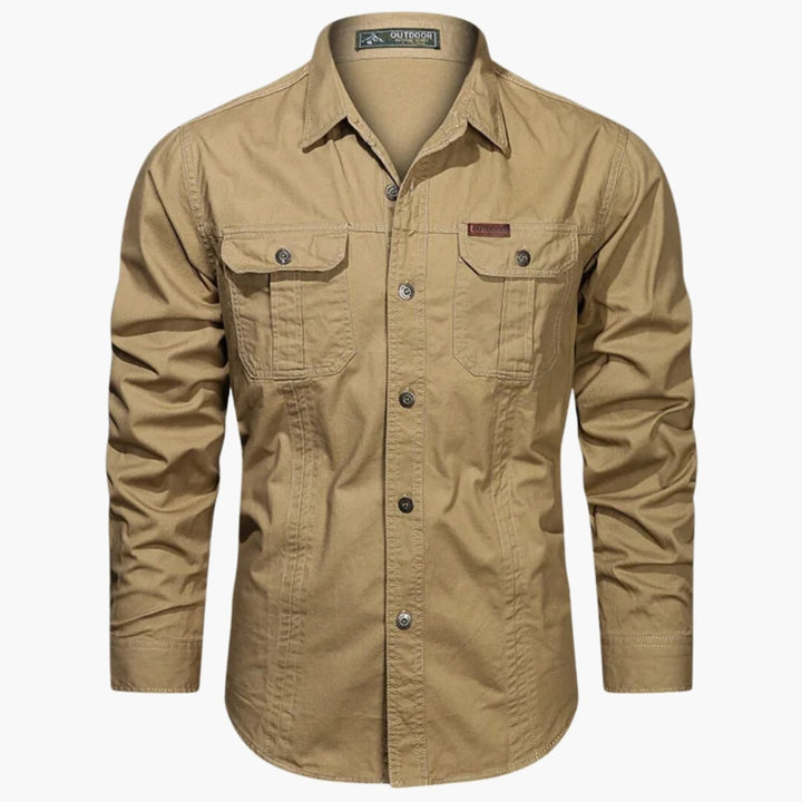 Freizeithemd Herren Langarm Casual