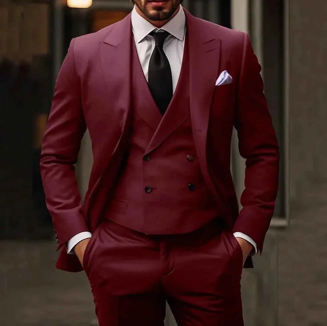 Herren Anzug Komplett Set
