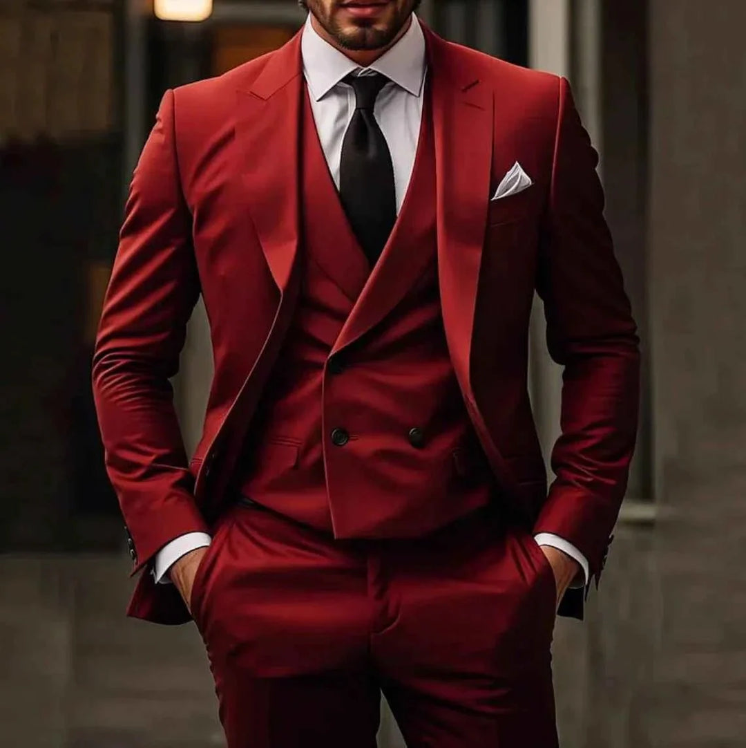 Herren Anzug Komplett Set
