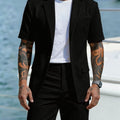 Herren Sommer Zweiteiler Set im Smart Casual Stil