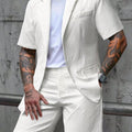 Herren Sommer Zweiteiler Set im Smart Casual Stil