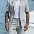 Herren Sommer Zweiteiler Set im Smart Casual Stil
