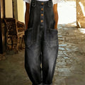 Vielseitiger verstellbarer Schnallen-Jeansoverall