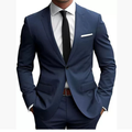 Eleganter Herren Frühjahrs Slim Fit Anzug