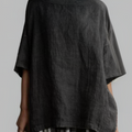 Vintage Tunika in Oversized-Modell mit Boot-Halskette