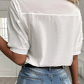 Elegantes Top Mit V-Ausschnitt