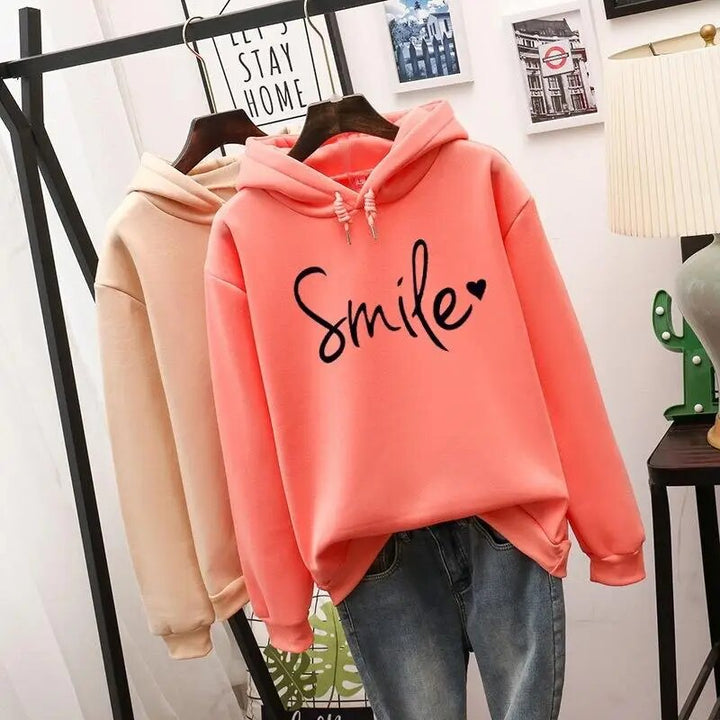 Janet Smile-Love Kapuzenpullover