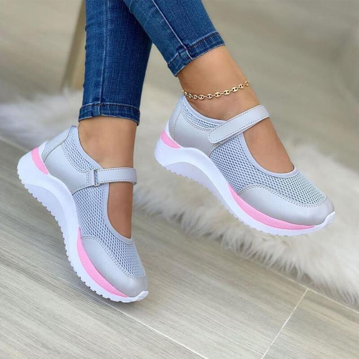 Orthopädische Damenschuhe mit Fußgewölbeunterstützung