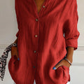 Elegantes Shirt Mit Plissee-Stil