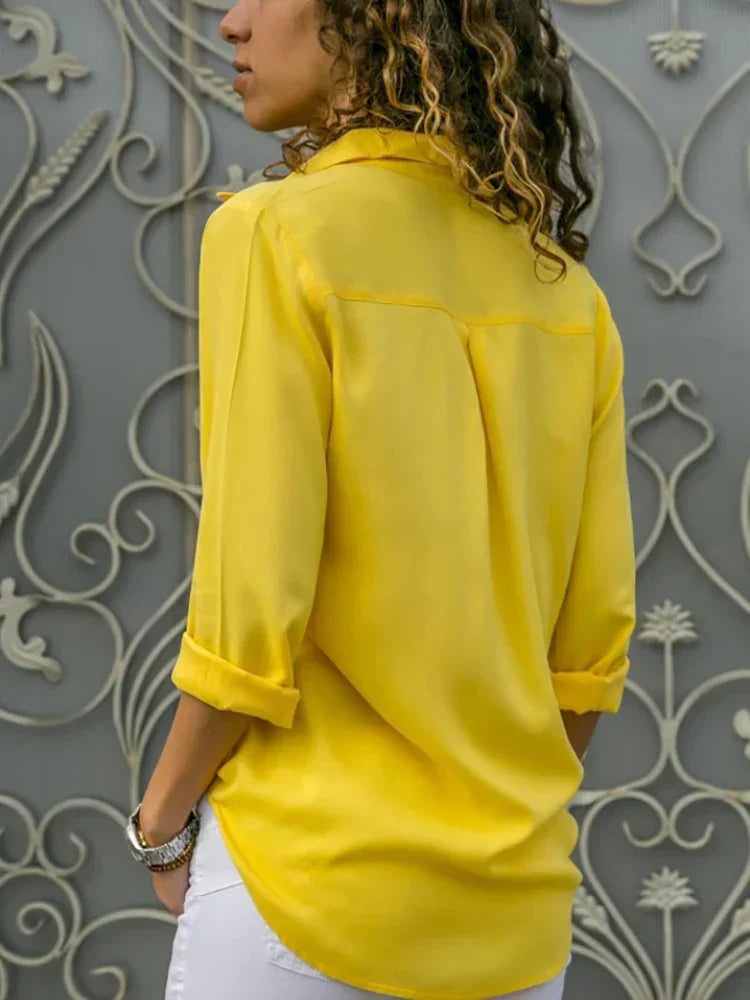 Klassische Bluse für Damen Zeitlos und Vielseitig für Jeden Anlass