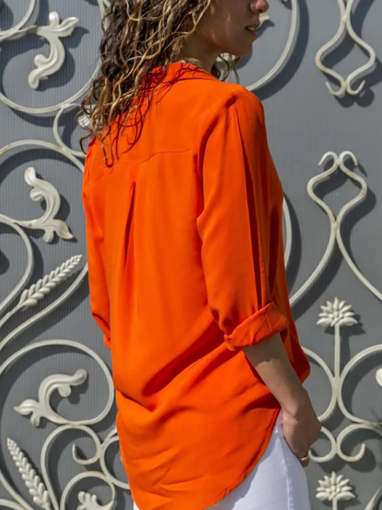 Klassische Bluse für Damen Zeitlos und Vielseitig für Jeden Anlass
