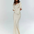 Langarm Maxikleid Elegant