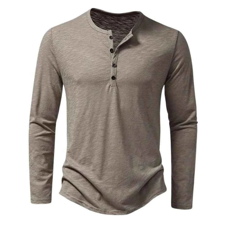 Langarmshirt Herren