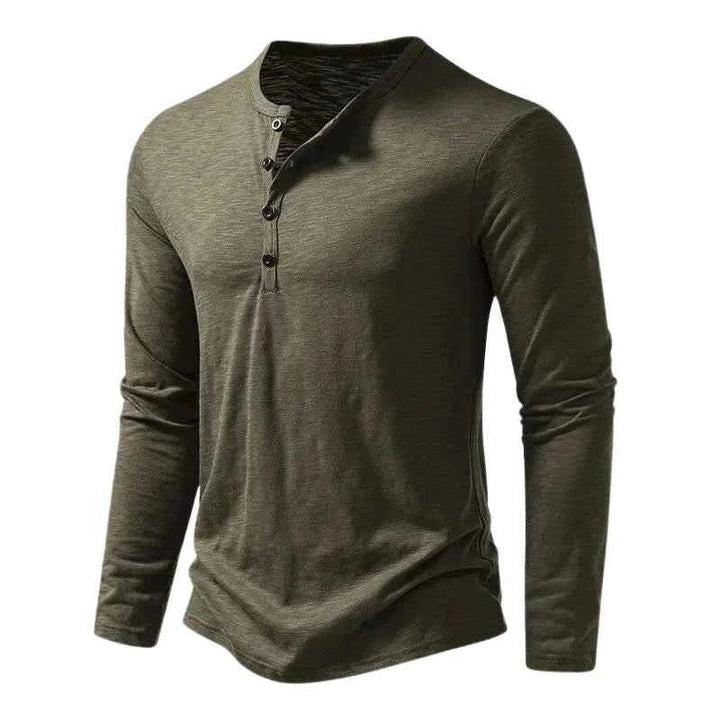Langarmshirt Herren