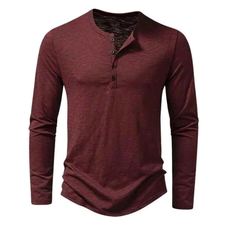 Langarmshirt Herren
