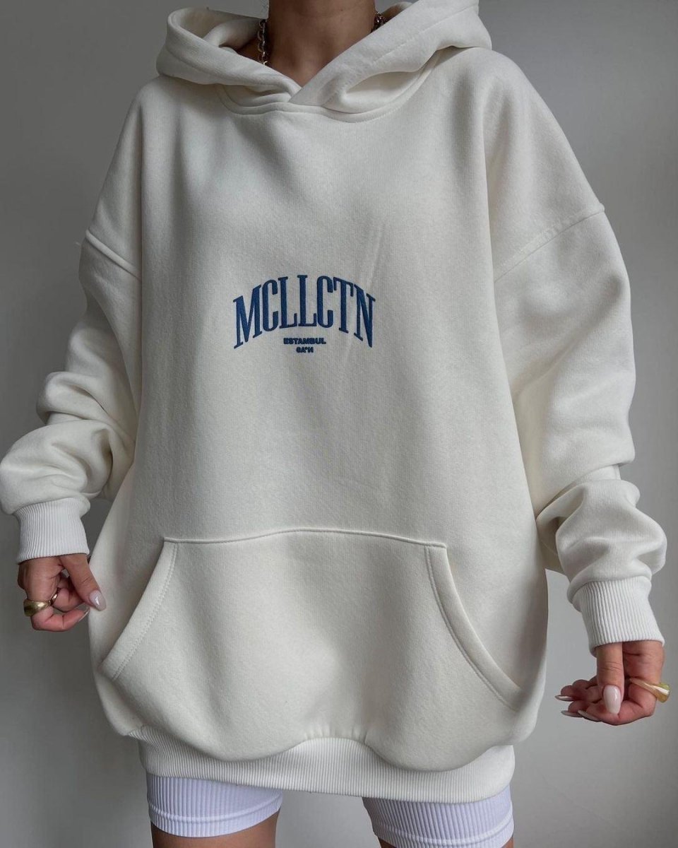 Oversized Hoodie mit Statement-Rückenprint