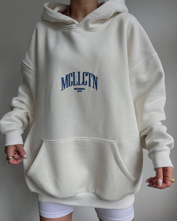 Oversized Hoodie mit Statement-Rückenprint